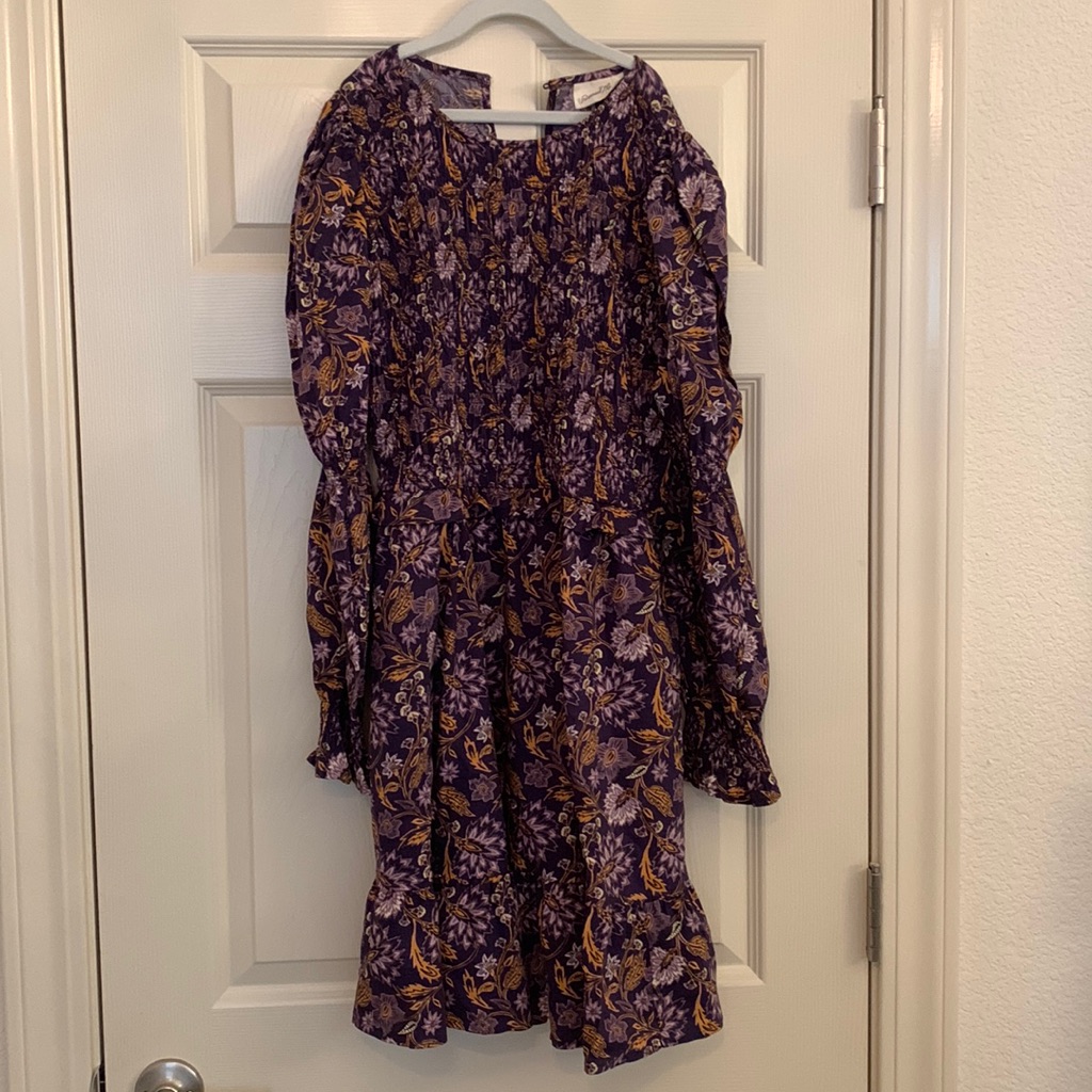 Universal Thread Puff Sleeve Smocked Dress